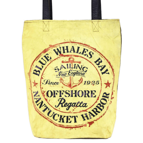 Nantucket Recycled Military Tent Tote