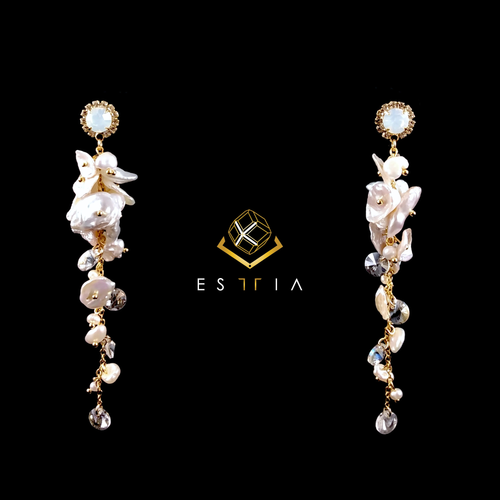 Pearly Wisteria - Chandelier/Dangle