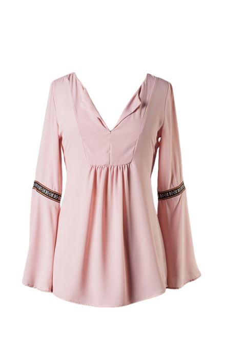 Top Whistling Dixie Dusty Pink