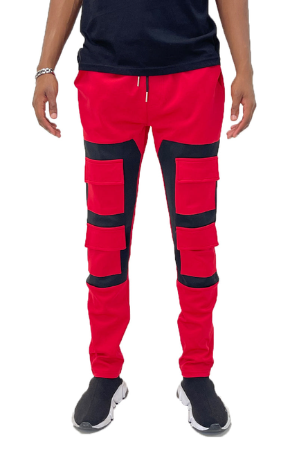 Colorblock Pouch Joggers