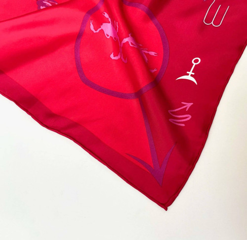 SCORPIO SILK SCARF - JACQUES LECONTE
