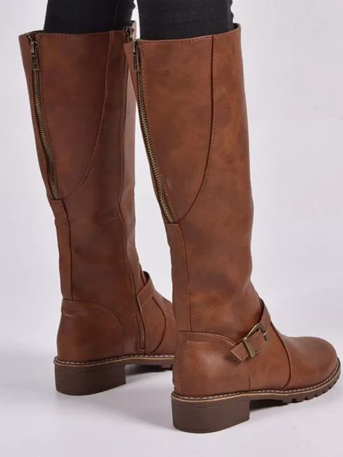 Women Flat high Knight Boots
