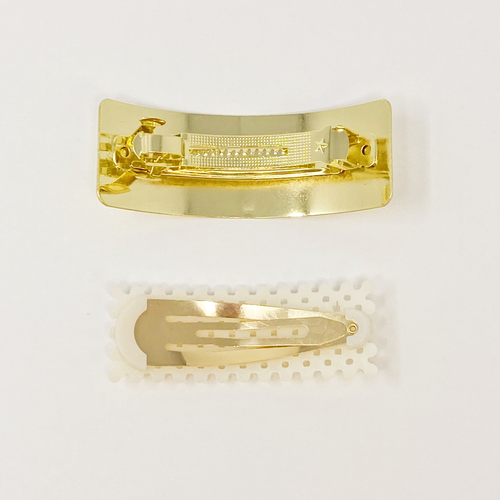 Golden Pearl Hair Barrette 