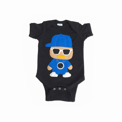 Hip Hop Onesie - Rad Rapper - Clock