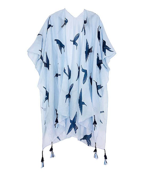 Baby Bird Kimono with Tassels