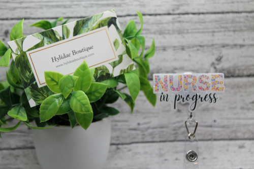 Nurse in Progress Badge Reel
