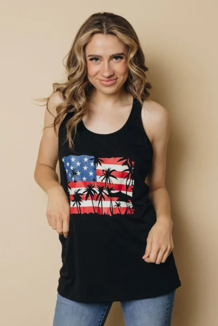 American Flag Tank