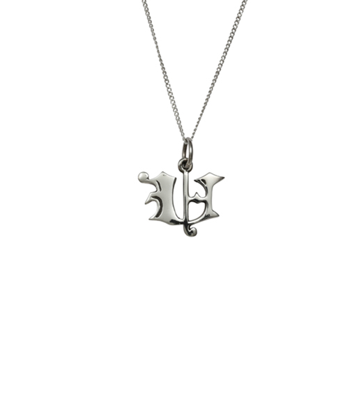Love Letter U Charm Necklace