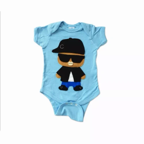 Hip Hop Onesie - Rad Rapper - Sunglasses