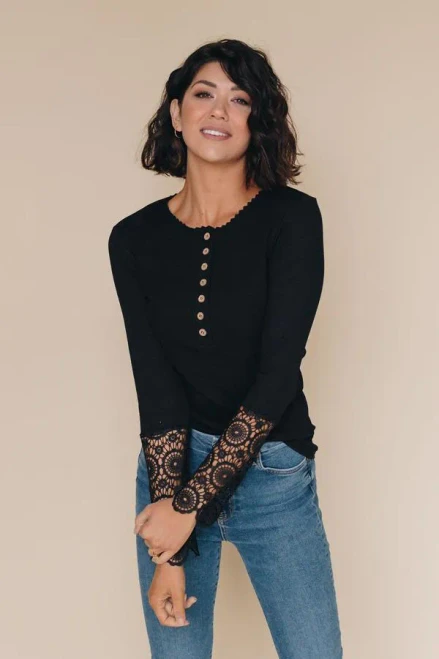Kinley Thermal Lace Top