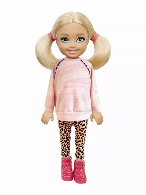 Pink n Leopard Tunic and Leggings Set
