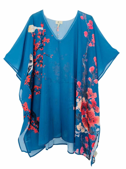 Bird & Cherry V-Neck Tunic