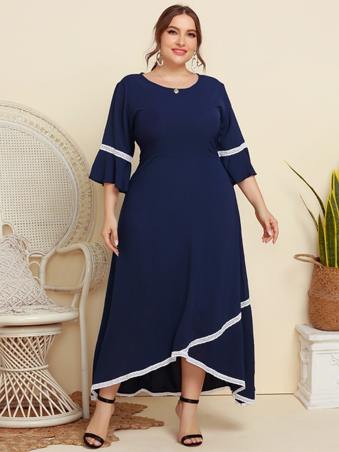Women's Hi- Lo Hem Maxi Dress