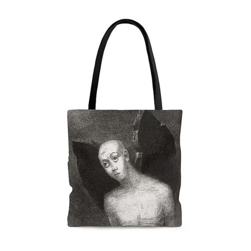 Vintage Gothic - Haunted Soul - Dark Angel - Tote Bags  