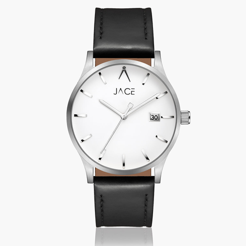 "SUVA" MENS LEATHER BAND WATCH