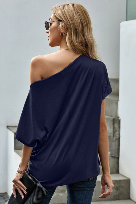 Chic Delightful Off-The-Shoulder Top