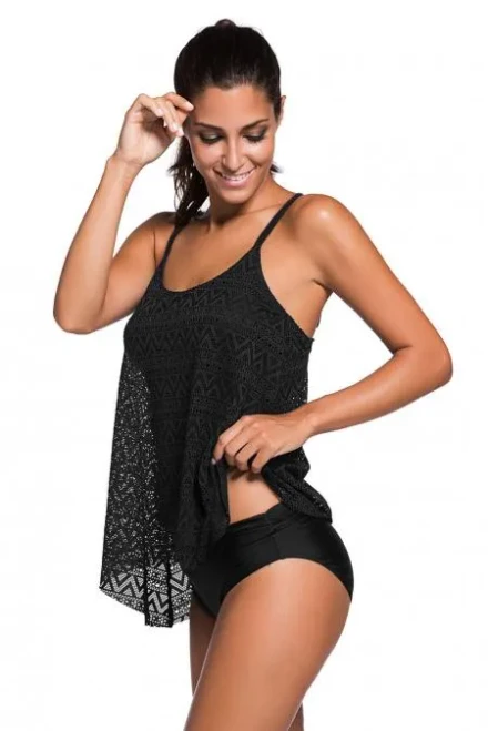 I Like It, I Love It Boho Tankini