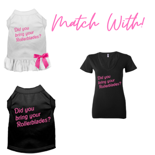 Matchy-Match With Barbie- Women's Jersey Short Sleeve Deep V