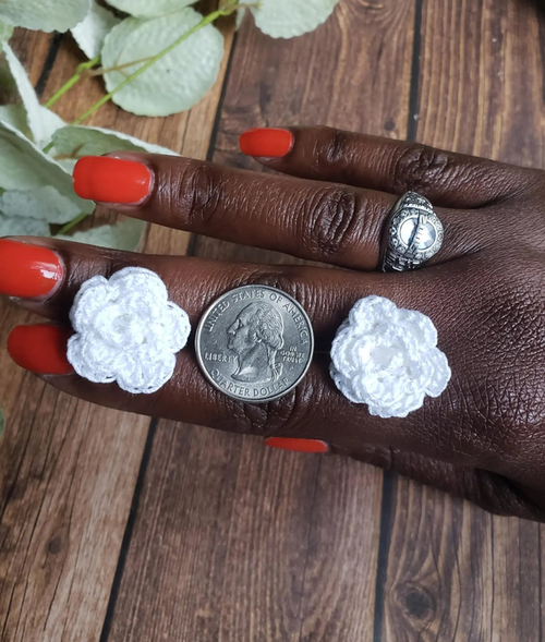 Rose Stud Earrings