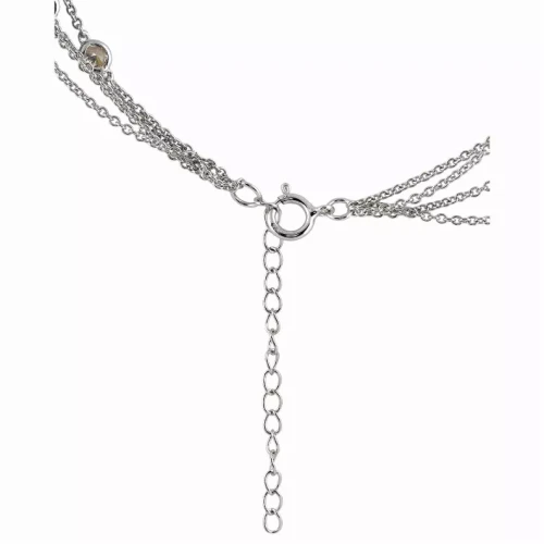 Collette Z Sterling Silver Four Strand Necklace