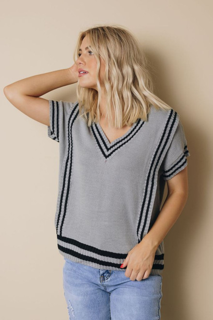 Collen Short Sleeve Sweater