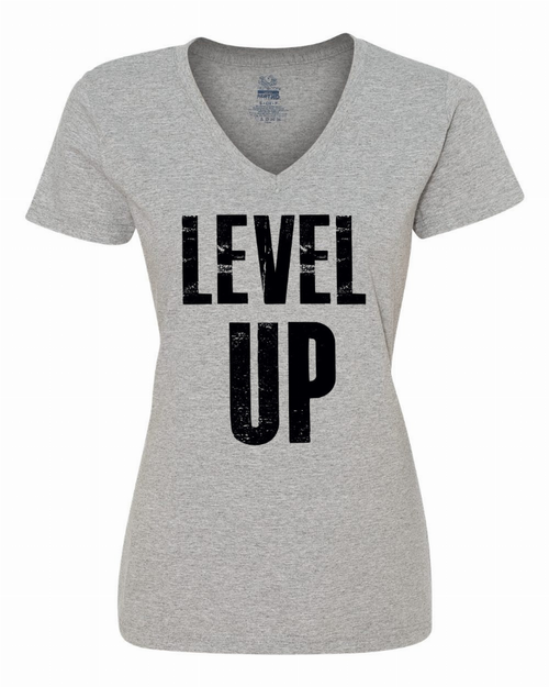 Level Up ladies Shirt Medium