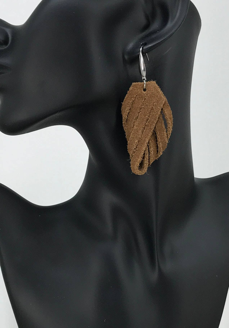 Suede Leather Earrings 