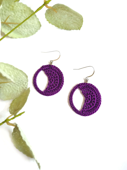 Crescent Moon Celestial Earrings