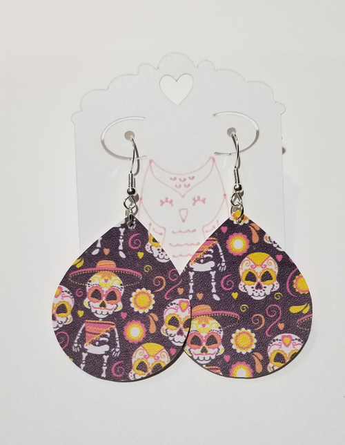Sugar Skull Earrings