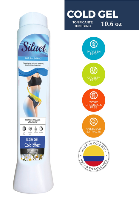 Siluet Thermal Effect Cold Gel tonifying solution for flaccid skin