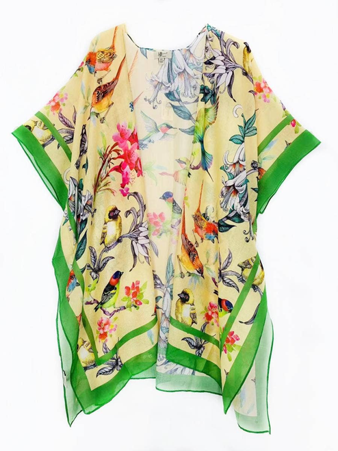 Bird Floral Kimono.