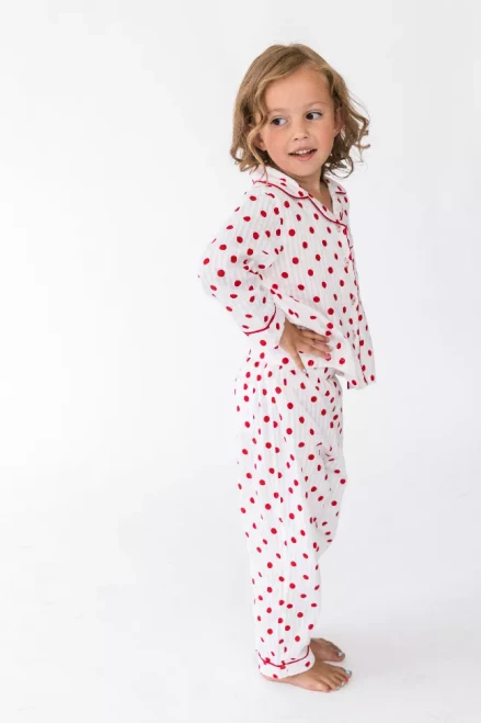 Kids Long Sleeve Shirt & Pant Lounge Set