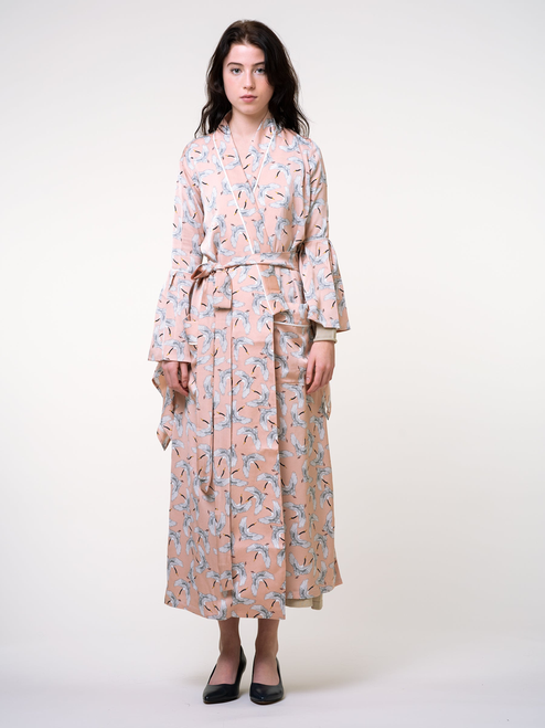 Since Then | Snow Crane Robe-Style Outerwear