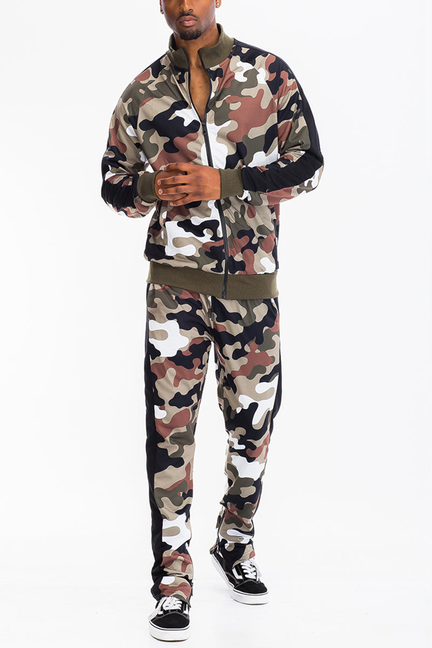 Full Camo Track Suit