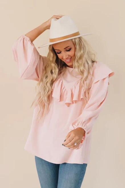 Aspen Ruffle Top