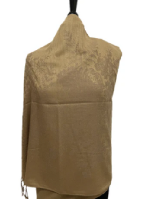 Pattern Pashmina Camel