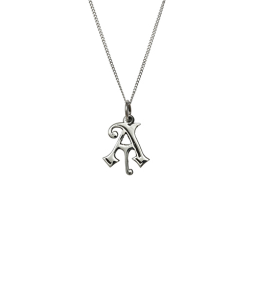 Love Letter A Charm Necklace
