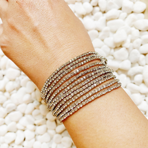 Strands Of Shine Stretch Bracelet