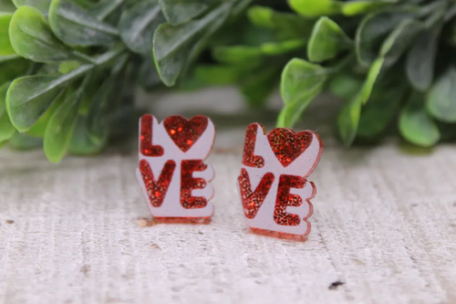 LOVE Stud Earrings