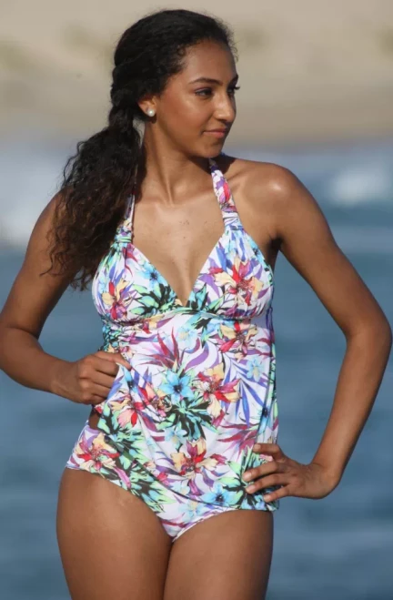 Easee Fit Open Back Tankini