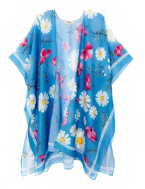 Floral and Daisy Kimono