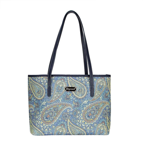 Paisley College/Shoulder Tote Bag