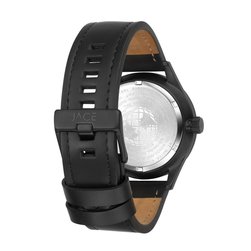 "JAKARTA" MENS LEATHER BAND WATCH