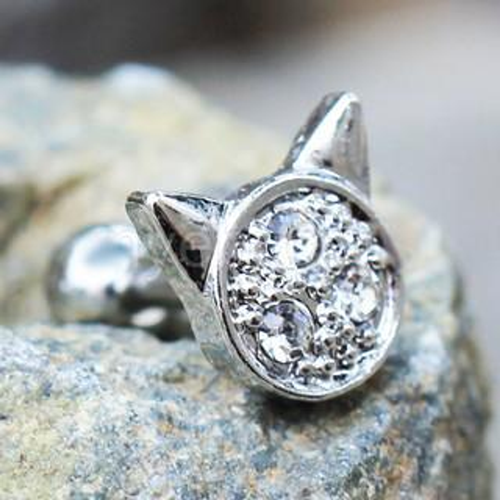 316L Stainless Steel Adorned Cartilage Earring