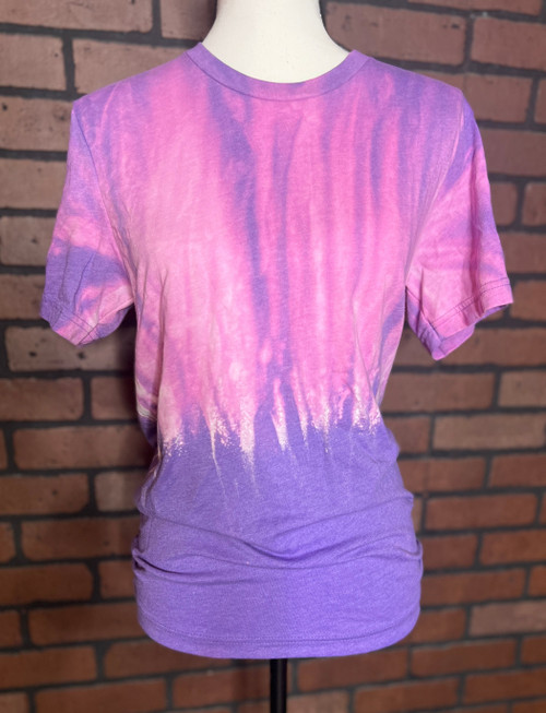 The Purple Drip Bleached Blank Tee
