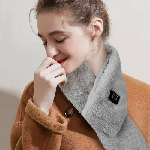 Electric Heated Scarf USB Heating Neck Wrap 