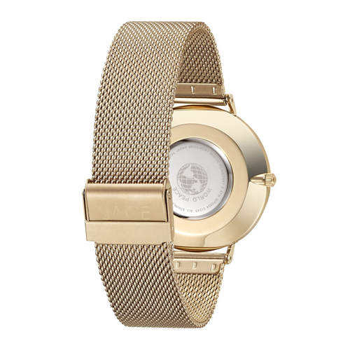 "PRAGUE" WOMENS MESH BAND WATCH
