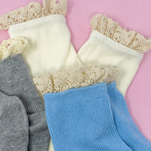 Lace Edge Sock