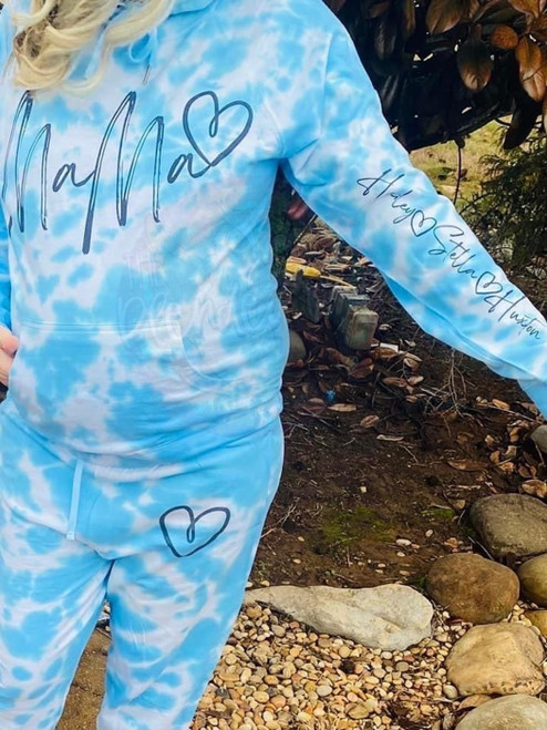 Mama Tie Dye Jogger Set 