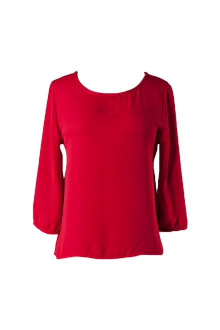 Gorgeous Red Back Bow Blouse